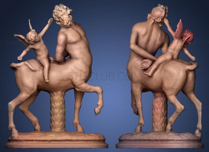 3D model Borghese Centaur (STL)